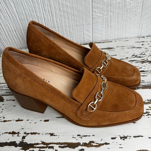 Alex Marie Tan Heeled Loafers - Picture 2 of 11